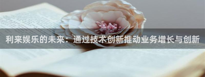 狗子28平台开户链接：利来娱乐的未来：通过技术创新推动业务增长与创新