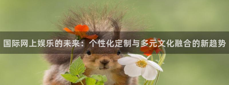 狗子28vk：国际网上娱乐的未来：个性化定制与多元文化融合的新趋势