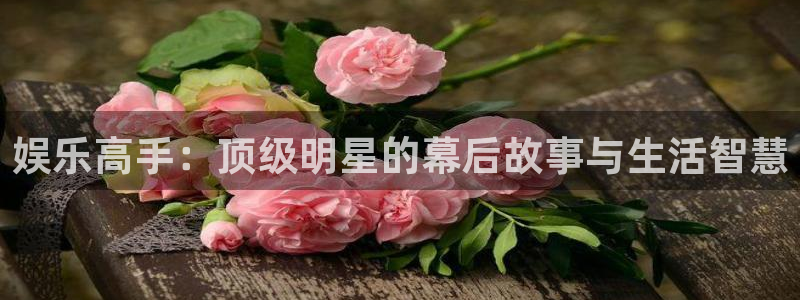 狗子28体育f开号：娱乐高手：顶级明星的幕后故事与生活智慧