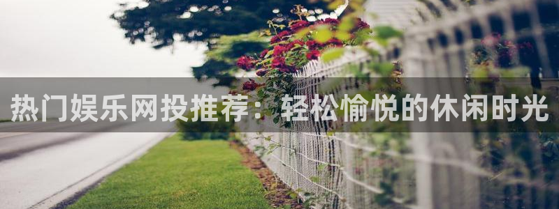 狗子28平台注册：热门娱乐网投推荐：轻松愉悦的休闲时光